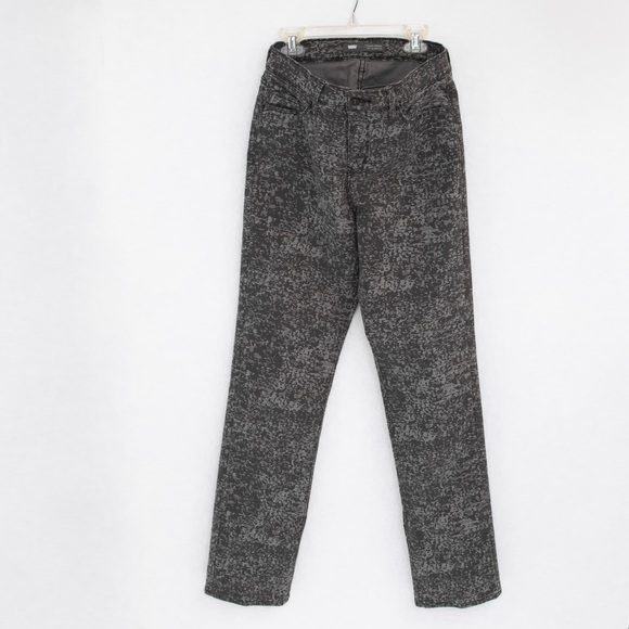 Levis Perfectly Slimming 512 pattern straight leg statement jean charcoal gray 4 - Picture 2 of 10